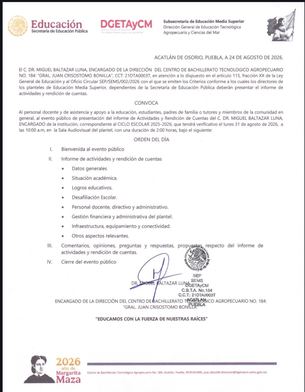 Convocatoria